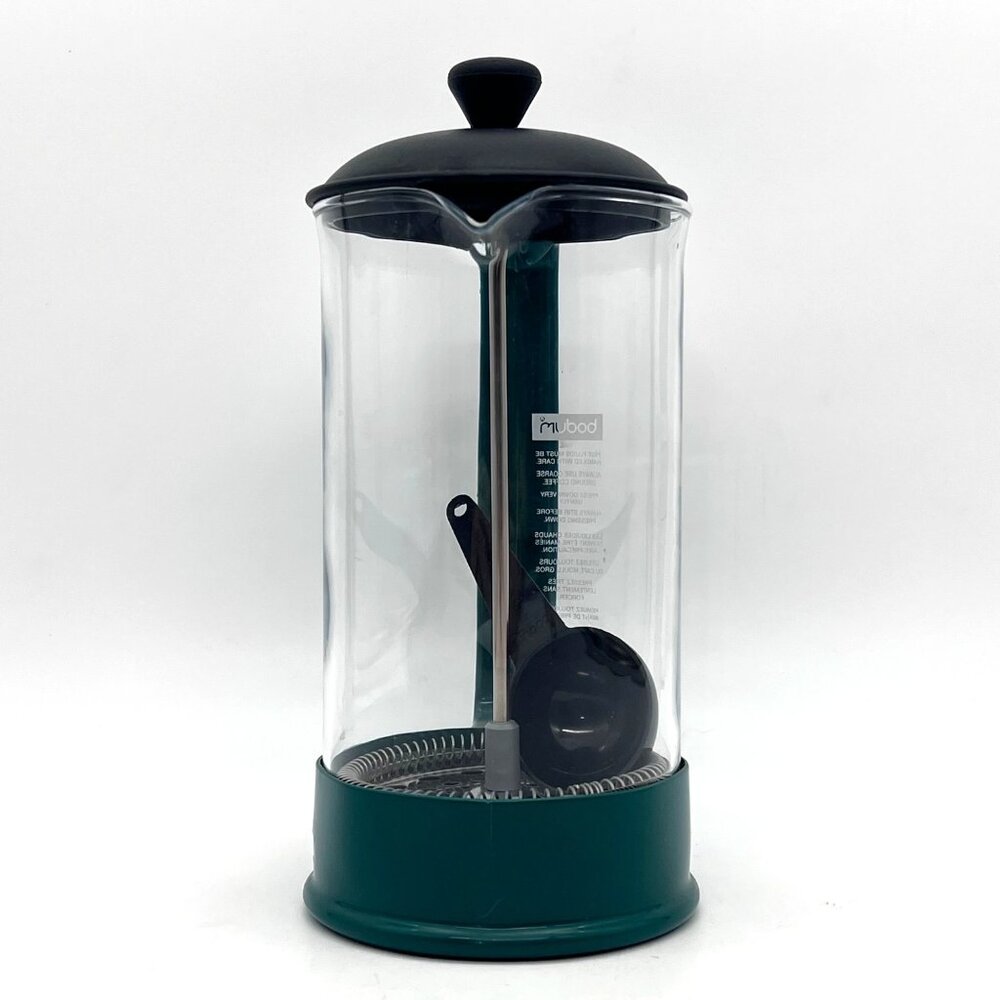 Bodum French Press Coffee Maker With Scoop & Plunger Made In Switzerland Green - Picture 8 of 12